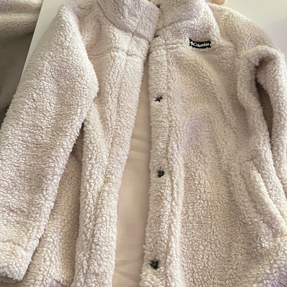 Columbia coat long fleece